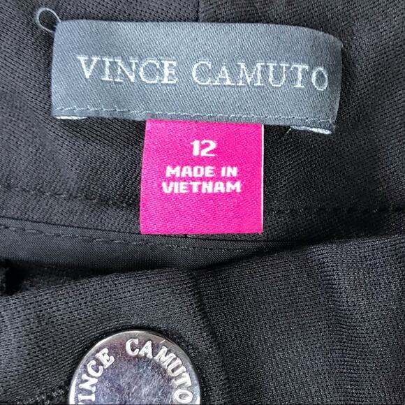 Vince Camuto Brown Stretch Cropped Pants Trousers Size 12 - Picture 3 of 4